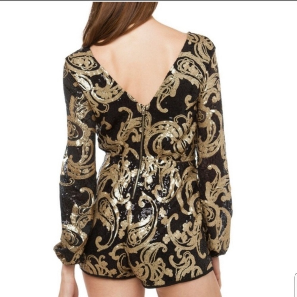 Akira Chicago Black Label Romper Sz Small